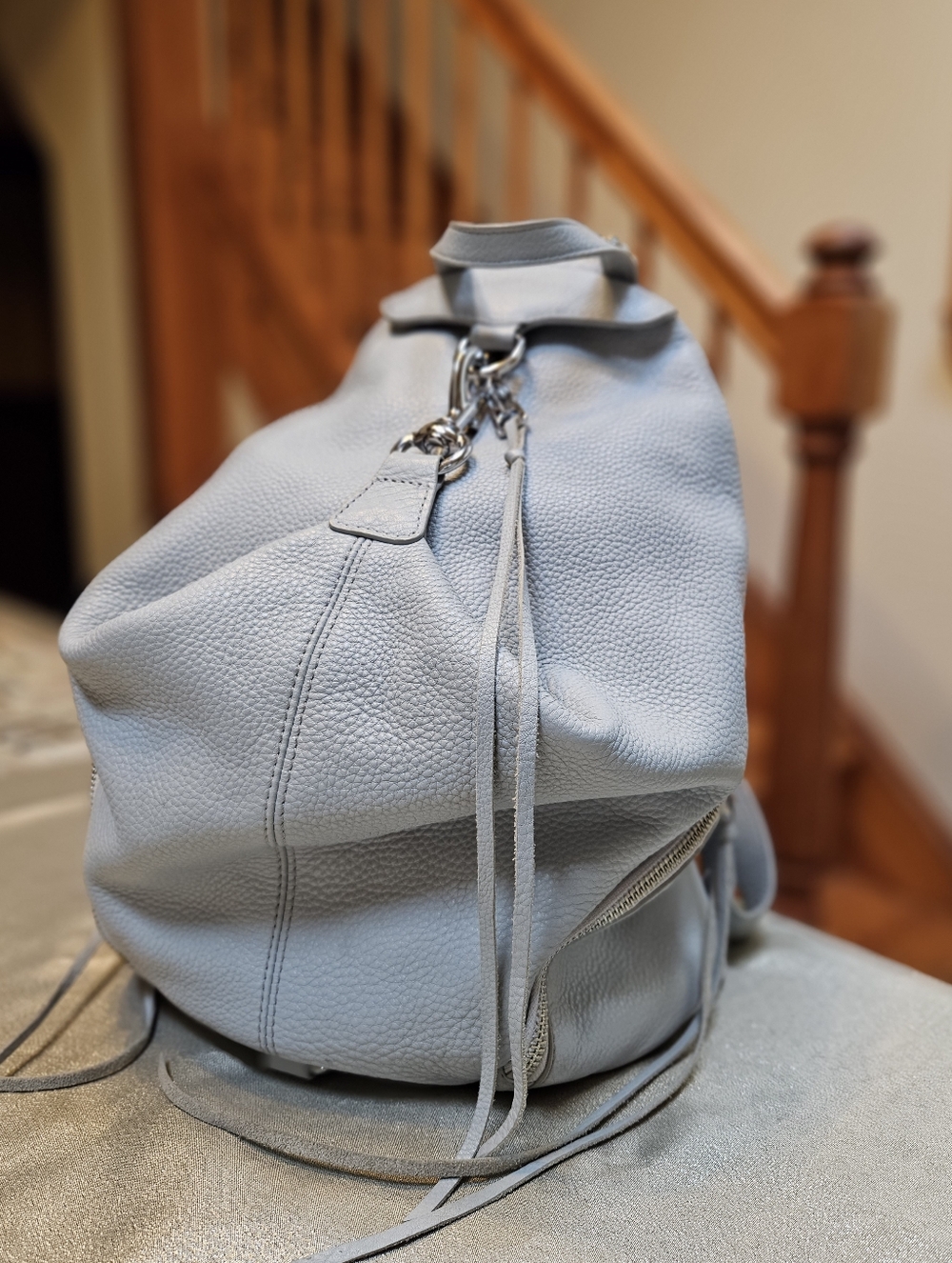 Rebecca Minkoff Gray Julian Backpack